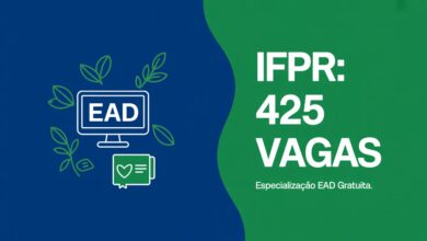 Oportunidade única: IFPR com 425 vagas em especialização EAD sobre Educação Profissional. Curso gratuito e seleção por sorteio. Veja!