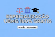 UEMG abre 150 vagas para especialização gratuita em Gestão Pública EAD. Inscrições de 6 a 20 de outubro de 2025. Saiba como participar!