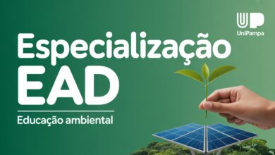 Procurando uma especialização EAD? A UNIPAMPA oferece 150 vagas para o curso de Educação Ambiental. Veja o edital e não perca o prazo!