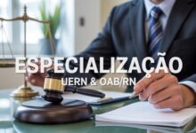 Nova Especialização em Direito Previdenciário! Parceria UERN e OAB oferece 45 vagas na pós-graduação para advogados! Inscrições abertas.