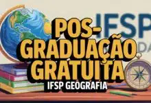 IFSP abre 40 vagas para especialização gratuita em Ensino de Geografia em SP. Inscrições via e-mail até 13/11. Saiba como participar!