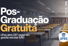 Oportunidade! Curso de Especialização em Gestão Escolar EAD e gratuito na UFES. Confira o edital e veja como participar do processo seletivo!