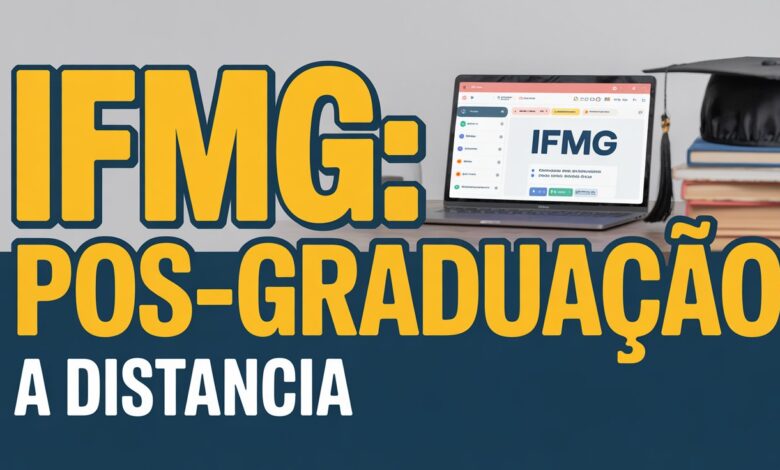 Procurando Pós-Graduação EAD Gratuita? IFMG abre vagas para a Especialização em Educação. Processo seletivo é por sorteio. Veja o edital!