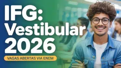 Vestibular IFG 2026: Edital publicado com vagas para graduação gratuita (Bacharelado, Licenciatura, Tecnólogo) com a nota do ENEM.