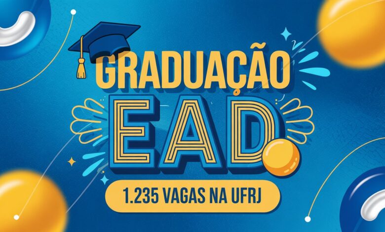 UFRJ e Cederj abrem 1.235 vagas em cursos de graduação EAD para 2026. Saiba como se inscrever em Biologia, Física, Química e Contábeis!
