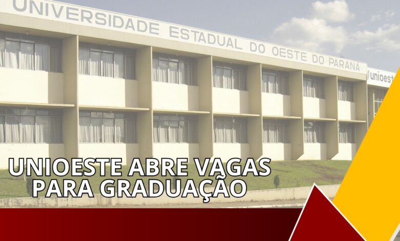 Garanta sua vaga na Unioeste! Inscrições abertas para o Vestibular 2026 com mais de 1.200 vagas em cursos de Graduação gratuitos! Confira!