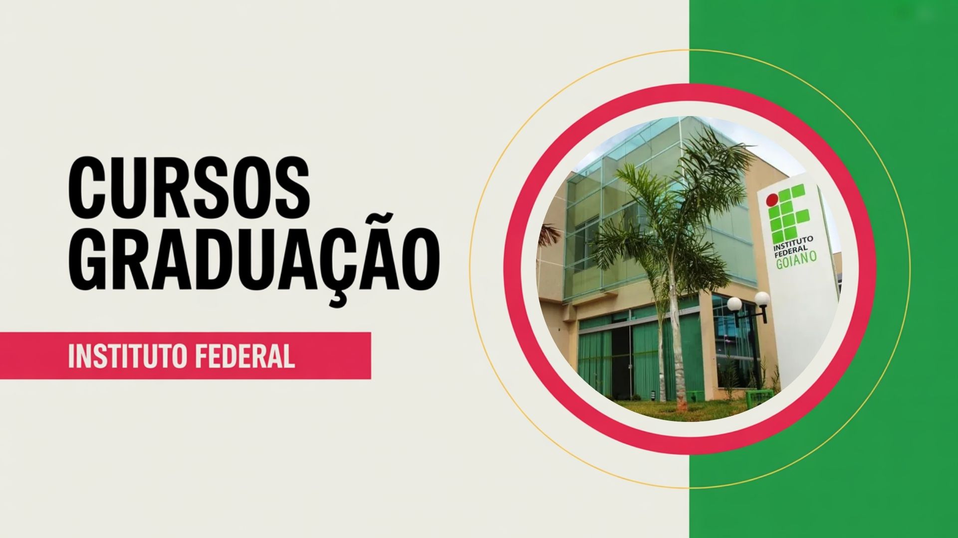 IF Goiano abre processo seletivo para graduação 2026. Vagas em Catalão, Rio Verde, Urutaí e mais. Use seu ENEM antigo para concorrer.
