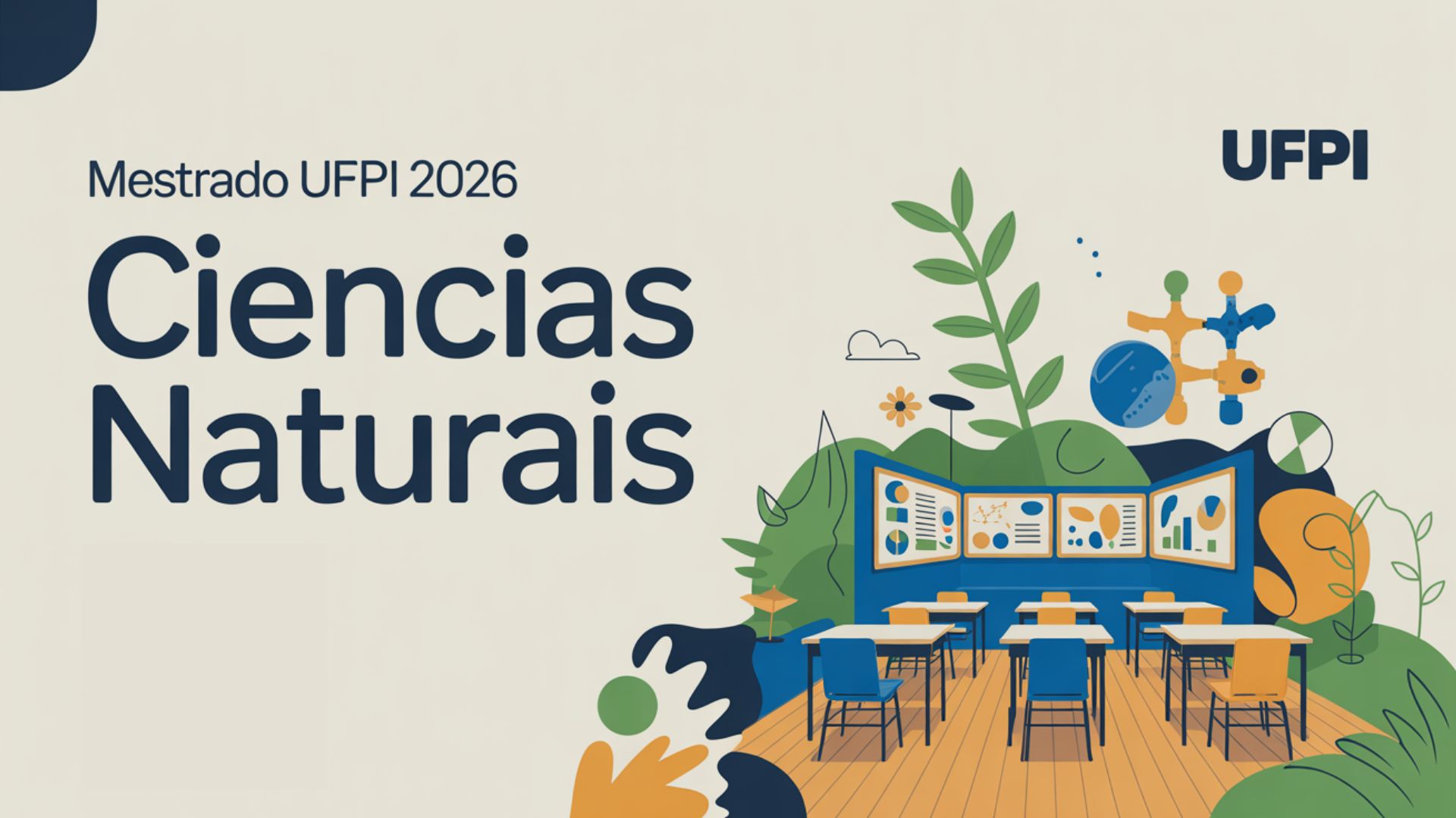 A UFPI abre edital para Mestrado em Ensino de Ciências da Natureza com 15 vagas para 2026. Inscrições online até 20 de outubro. Confira!