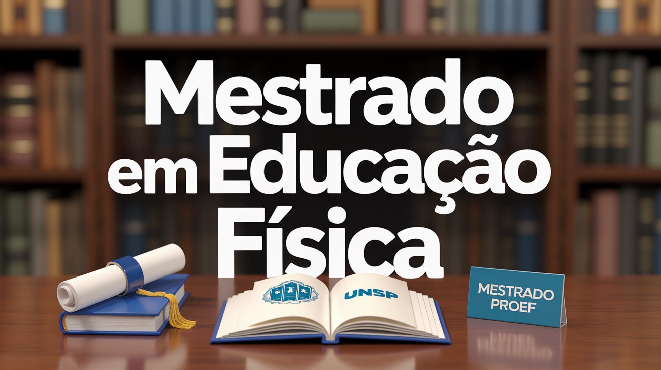 ProEF 2026: UNESP abre 380 vagas para Mestrado Profissional em Educação Física para docentes da rede pública.
