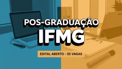 Oportunidade de Pós-Graduação gratuita no IFMG: Edital lançado para a especialização em Gestão Pública e Desenvolvimento Regional. Confira!