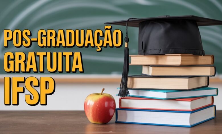 Inscrições abertas para especialização gratuita em EJA no IFSP São Paulo. São 20 vagas para graduados. Seleção por prova e currículo.