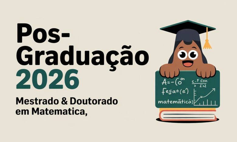Pós-Graduação na UFAM: Edital de Mestrado e Doutorado Gratuitos em Matemática com inscrições abertas! Confira as informações e participe!