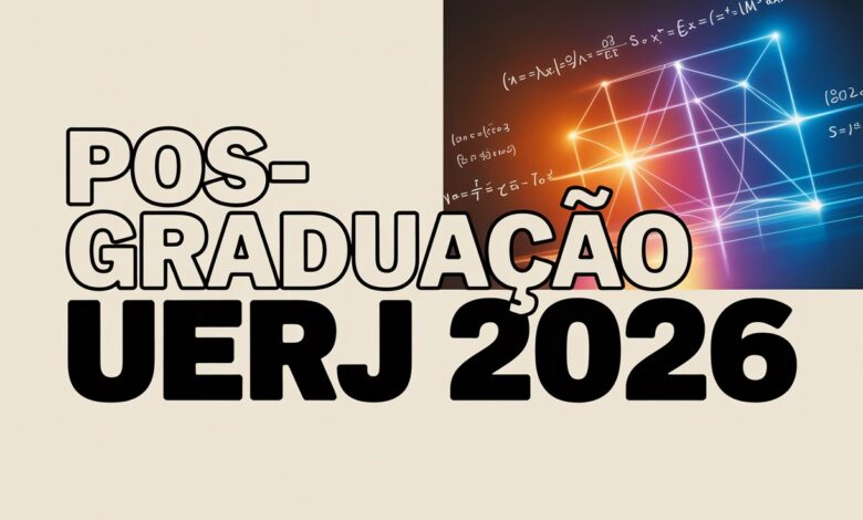 A sua chance de fazer uma pós-graduação gratuita na UERJ em 2026! Curso de Especialização em Matemática para professores! Inscrições abertas!