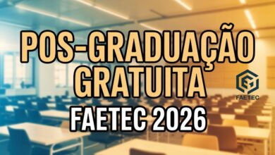 Sua chance de cursar uma pós- graduação gratuita na FAETEC chegou. Inscrições para a especialização em Administração Estratégica de Negócios.