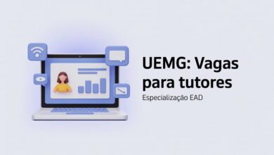 Processo seletivo UEMG 2025 oferece 6 vagas para Tutor EAD. Exige-se licenciatura em Pedagogia. Bolsa mensal de R$ 1.100. Inscreva-se!