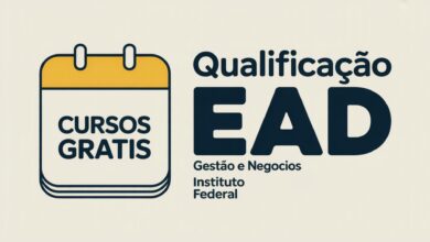 Cursos de gestão gratuitos e online no IFSul! Vagas para Assistente Financeiro, MEI, Logística e outros. Inscrições até 13/10. Não perca essa chance!
