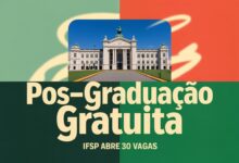 Quer fazer uma pós-graduação gratuita no IFSP Inscrições abertas para Especialização em Gestão de Serviços Turísticos. Confira o edital!
