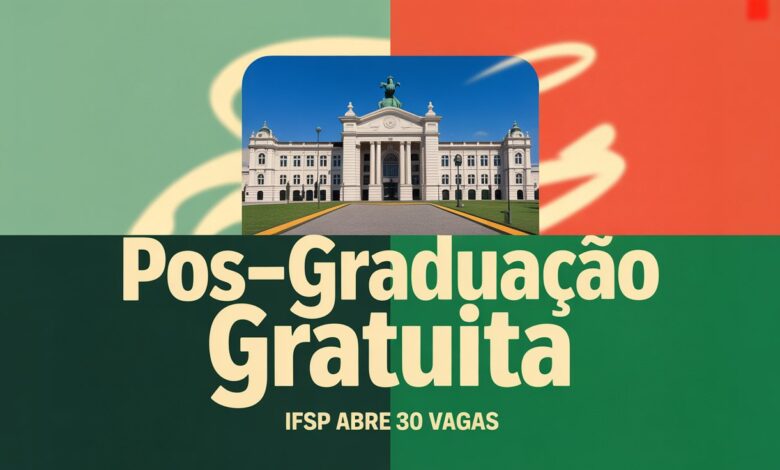 Quer fazer uma pós-graduação gratuita no IFSP Inscrições abertas para Especialização em Gestão de Serviços Turísticos. Confira o edital!