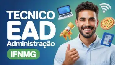 Curso Técnico em Administração EAD gratuito no IFNMG! Edital 1048/2025 detalha vagas concomitantes e subsequentes. Inscreva-se já!