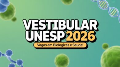Inscrições abertas para o Vestibular UNESP 2026! Milhares de vagas em cursos de graduação na área de Biológicas e Saúde. Veja o edital!