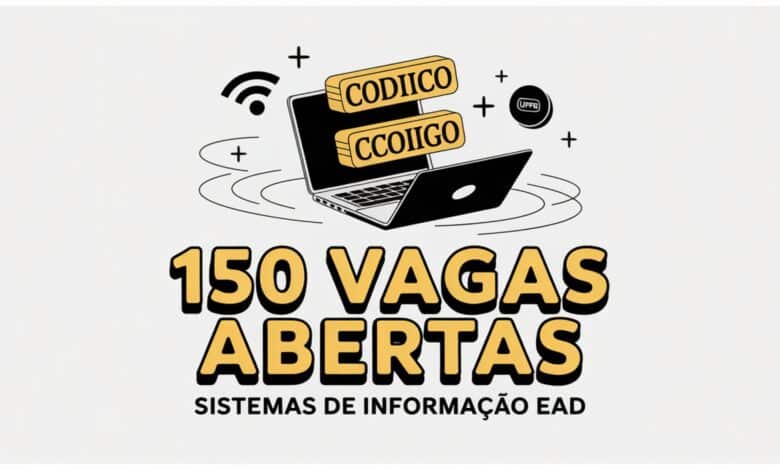Quer cursar Sistemas de Informação EAD de graça? UFRB lança edital EAD com 150 vagas. Use nota do ENEM de 2015 a 2024. Prazo final: 10/12.