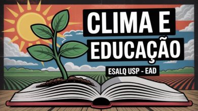 Inscrições abertas: Curso de Atualização da USP para docentes. Tema: Mudanças Climáticas na Agricultura. 100% Online e Gratuito. Confira.