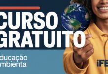 Curso gratuito de Educação Ambiental no IFES! Formação EAD de 30h foca em discussões e práticas pedagógicas. Inscrições abertas!