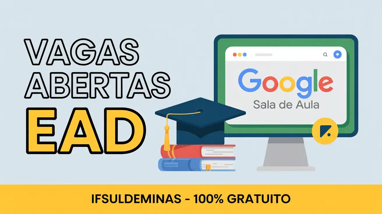 Quer entrar no Mestrado ProfEPT 2026? O IFSULDEMINAS lançou 100 vagas EAD gratuitas em um curso preparatório. Inscrições abertas!