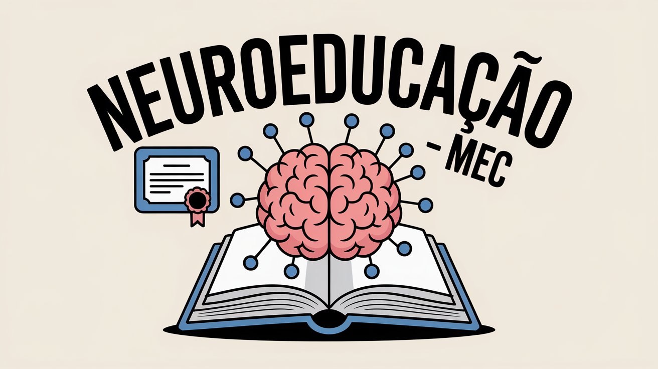 MEC abre centenas de vagas para o curso de aperfeiçoamento em Neuroeducação para docentes, 100% EAD e gratuito no AVAMEC. Inscrições abertas!