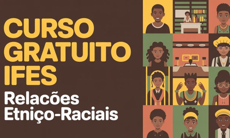 IFES oferece curso de extensão EAD gratuito sobre Relações Étnico-Raciais para professores da educação básica. Inscrições abertas!
