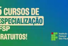 IFSP abre 150 vagas em 5 cursos de especialização gratuitos em SP! Inscrições abertas para EAD e presencial em 2026. Saiba mais!