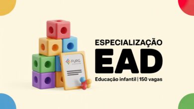 Quer fazer uma Especialização Educação Infantil EAD? FURG tem 150 vagas. Polos em Rio Grande, Esteio e mais. Inscrições até 28/11.