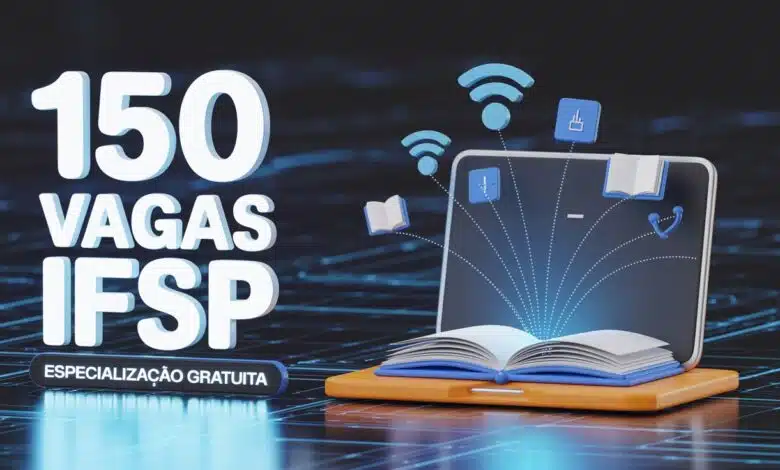 IFSP Guarulhos oferece Especialização EAD gratuita (150 vagas). Áreas: Robótica, Informática e Ed. Básica. Inscreva-se de 01 a 12/12.