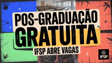 Oportunidade: Pós-Graduação gratuita no IFSP. Inscrições abertas para Especialização em Docência na Educação Básica. Veja o edital!