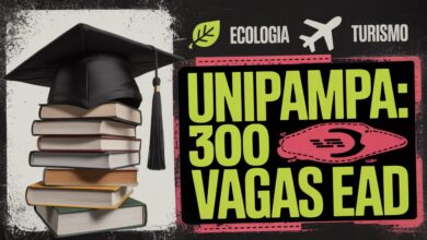 Procurando especialização EAD gratuita? A UNIPAMPA oferece 300 vagas em Educação Ambiental e Gestão em Turismo. Inscrições abertas! Veja o edital.
