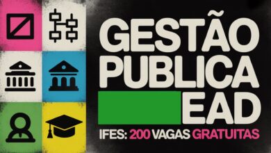 Procurando uma especialização gratuita? IFES oferece 200 vagas na Pós-graduação em Gestão Pública EAD. Inscrições até dezembro!