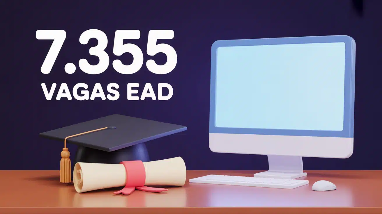 Busca graduação EAD gratuita? O Vestibular CEDERJ 2026/1 está com inscrições abertas para 7.355 vagas. Use a nota do ENEM ou faça a prova!