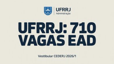 Curso de Graduação gratuito EAD em Administração pela UFRRJ. São 710 vagas no Vestibular Cederj. Inscrições abertas. Confira o edital!