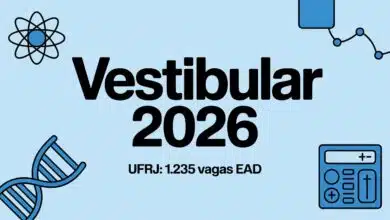 Esta é sua chance de estudar na UFRJ de graça e EAD! Vestibular Cederj 2026/1 tem 1.235 vagas abertas. Use a nota do ENEM ou faça a prova.