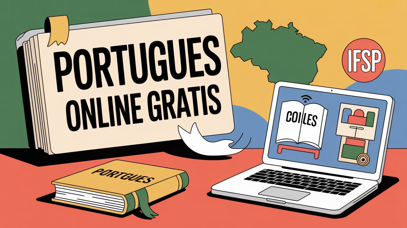Aprenda Português do Brasil! O IFSP oferece curso de extensão gratuito e EAD com seleção por ordem de inscrição. Inscrições abertas!