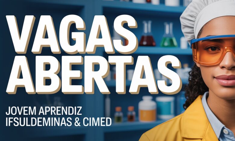 Inscrições abertas para Curso Técnico em Química no IFSULDEMINAS Pouso Alegre. Vagas de Jovem Aprendiz CIMED. Seleção por sorteio!