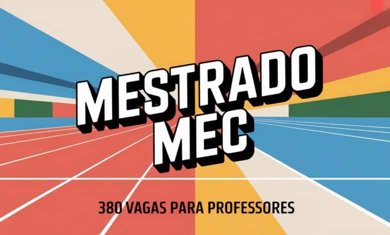 Sonha com um mestrado? CAPES e UNESP abrem seleção para professores de Educação Física. Uma oportunidade única de qualificação. Veja o edital completo!