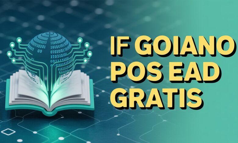 Inscrições abertas para a pós-graduação do IFGOIANO! Especialização gratuita EAD em Educação, Cidadania e Cibercultura! Confira o edital!