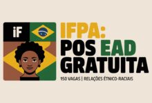 Pós-graduação gratuita EAD no IFPA! São 150 vagas para Especialização em Educação para as Relações Étnico-Raciais. Inscrições abertas!