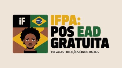 Pós-graduação gratuita EAD no IFPA! São 150 vagas para Especialização em Educação para as Relações Étnico-Raciais. Inscrições abertas!