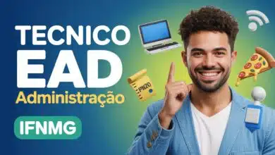 IFNMG abre 640 vagas EAD no curso Técnico em Administração gratuito! Inscrições até 17/11. Seleção por notas do Ensino Fundamental.