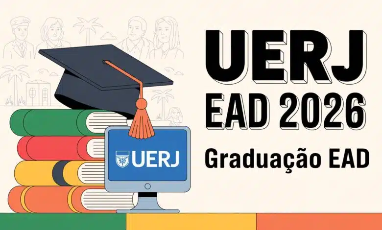 Inscrições abertas para o Vestibular Cederj 2026/1 da UERJ. São 940 vagas em cursos de licenciatura EAD gratuitos. Não perca o prazo!