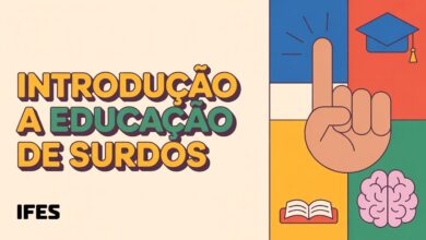 IFES abre vagas para curso EAD gratuito de Introdução à Educação de Surdos. Foco em LIBRAS, cultura e atuação docente. Inscrições abertas!