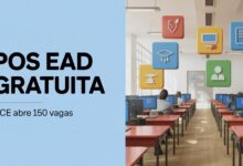 Quer uma pós-graduação EAD gratuita? IFCE abre 150 vagas de especialização em tecnologias educacionais. Inscrições abertas! Confira o edital!