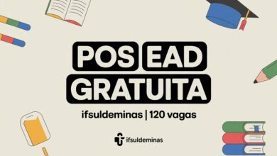 Buscando uma Pós-Graduação EAD gratuita? IFSULDEMINAS abre inscrições para 120 vagas de especialização em Ciências, Matematica e Português!